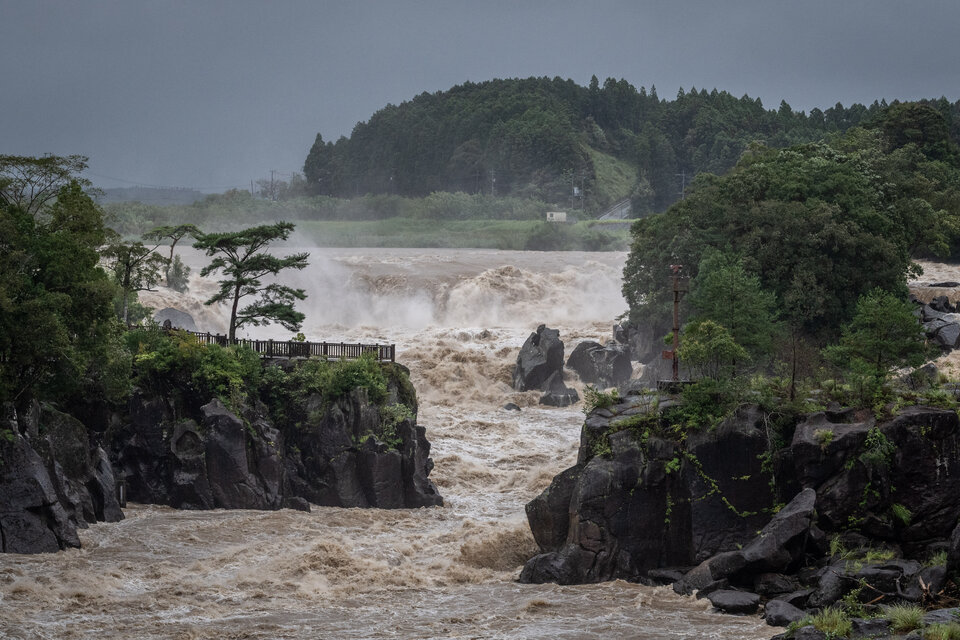 Japón: cuatro muertos y un centenar de heridos tras el paso del Tifón Nanmadol