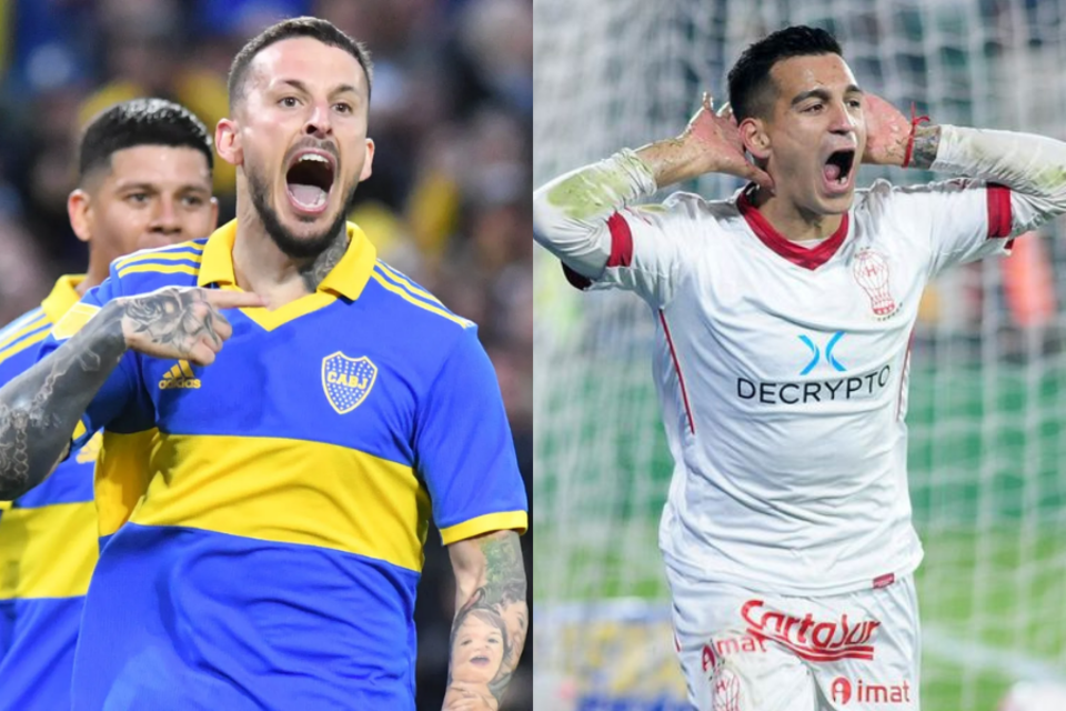 Darío Benedetto y Franco Cristaldo serán titulares en Boca y Huracán respectivamente. 