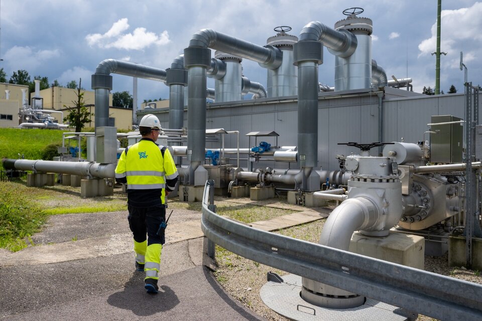 Alemania nacionalizará la empresa de gas Uniper (Fuente: AFP)