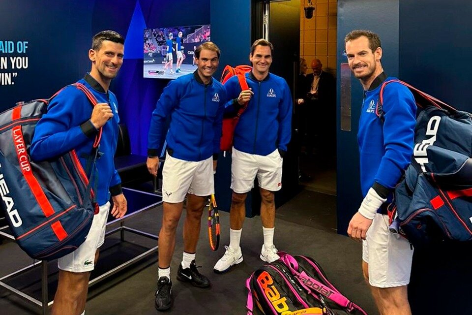 Djokovic, Nadal, Federer y Murray en Londres.