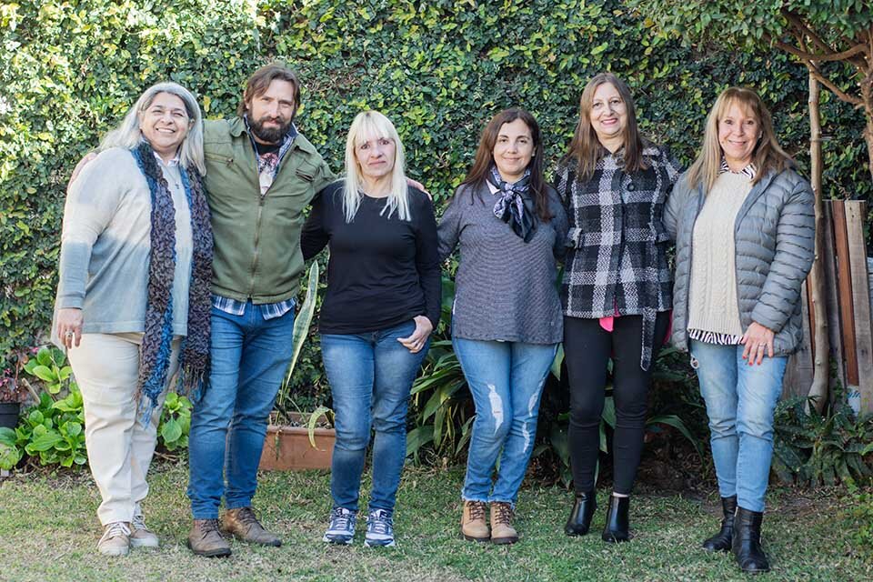 Buscadores: Claudia Raimondo, Marcelo Fernández, Liliana Leiva, Roxana Solares, Nélida Gauto y Graciela Amaduri.