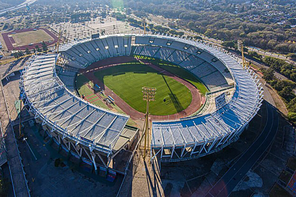 El estadio Mario Kempes, sede de la final de la Sudamericana.