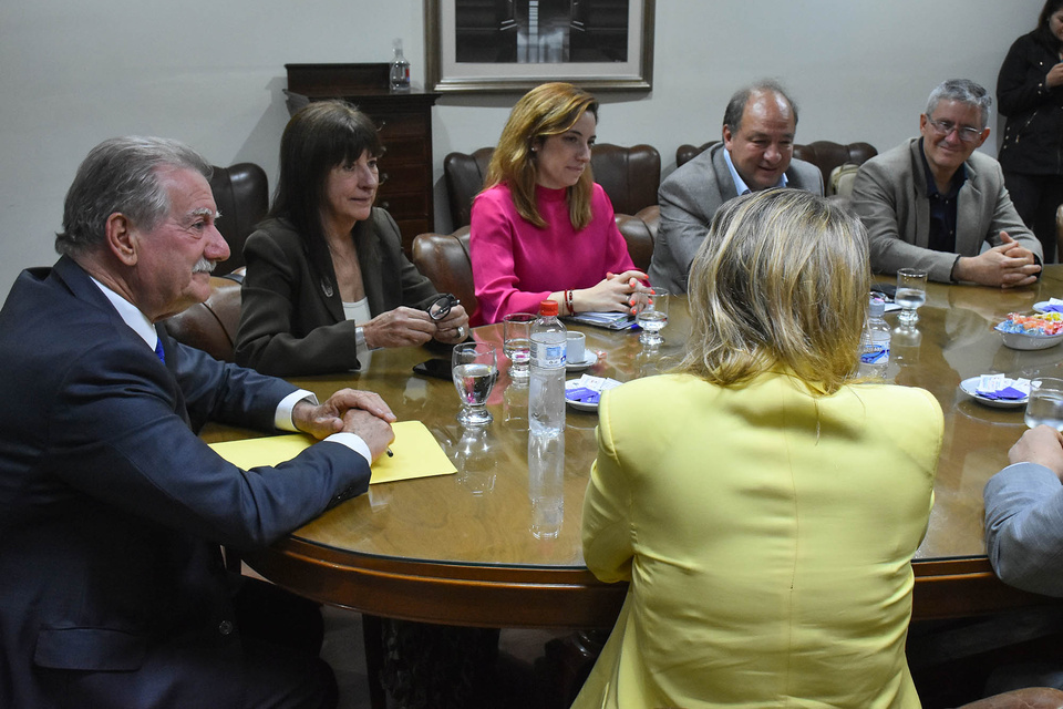 Reunión en Casa de Gobierno