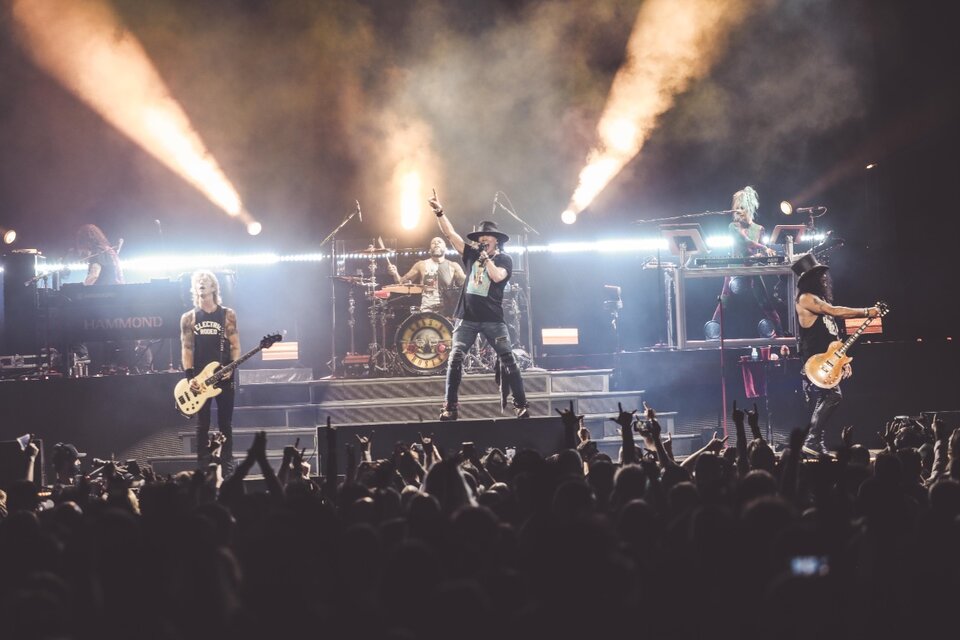 Guns N'Roses iba a venir al Lollapalooza 2020, pero se interpuso la pandemia.