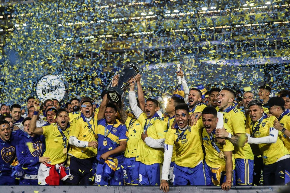 Boca se quedó con la Liga Profesional 2022 en la última fecha y con ayuda de River (Fuente: Julio Martín Mancini)