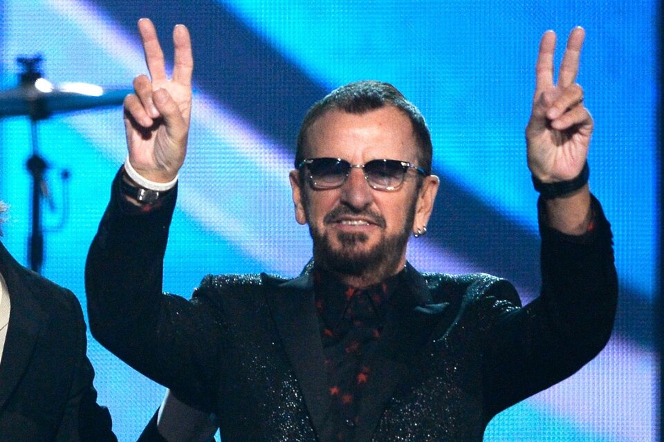 Ringo se presenta junto a la All-Starr Band. (Fuente: AFP)