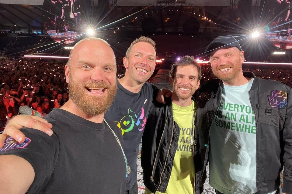 Coldplay suspendió sus shows en Brasil por la salud de Chris Martin. Imagen: @coldplay. 