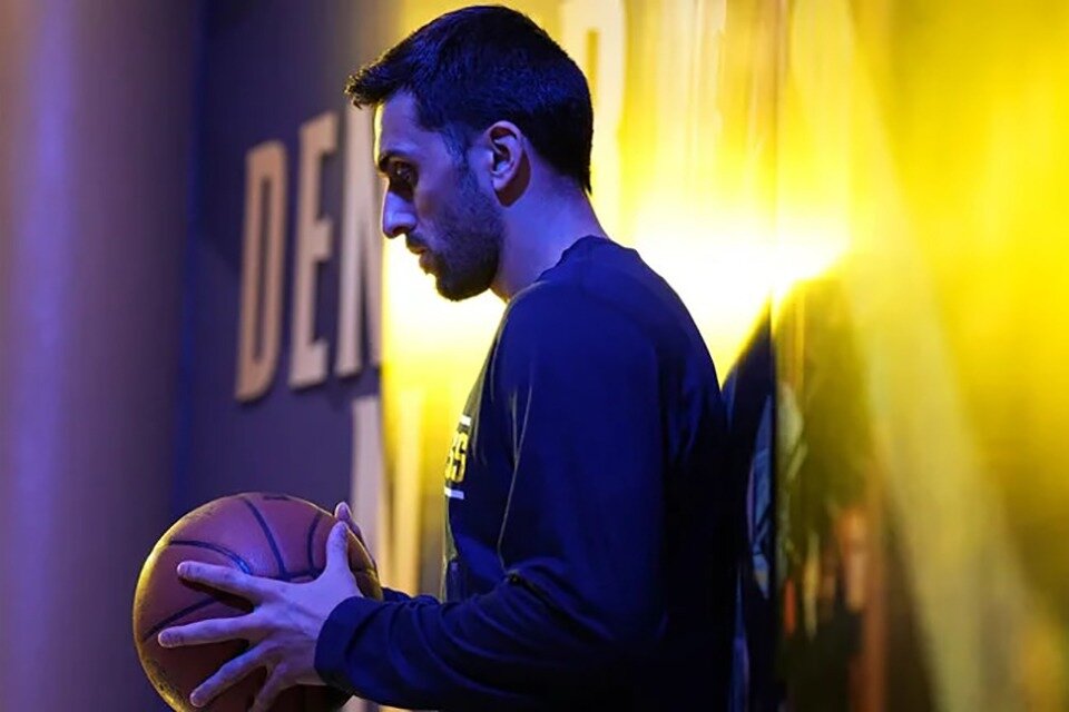 Facundo Campazzo acaba de romper con los Denver Nuggets de la NBA. (Fuente: AFP)