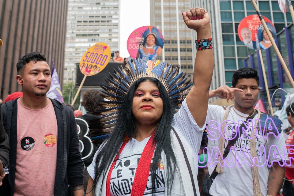 Negras, trans, indígenas y feministas llegan al Congreso de Brasil para enfrentar a la derecha mayoritaria (Fuente: Julianite Calcagno)