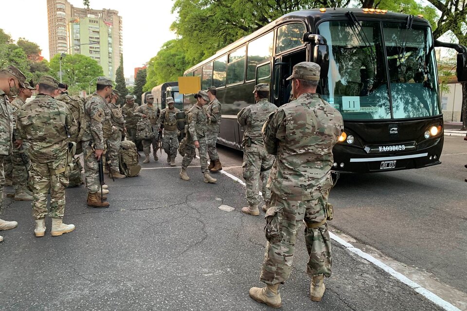 Los ejercicios combinados se desarrollarán hasta agosto de 2023 (Foto: NA).