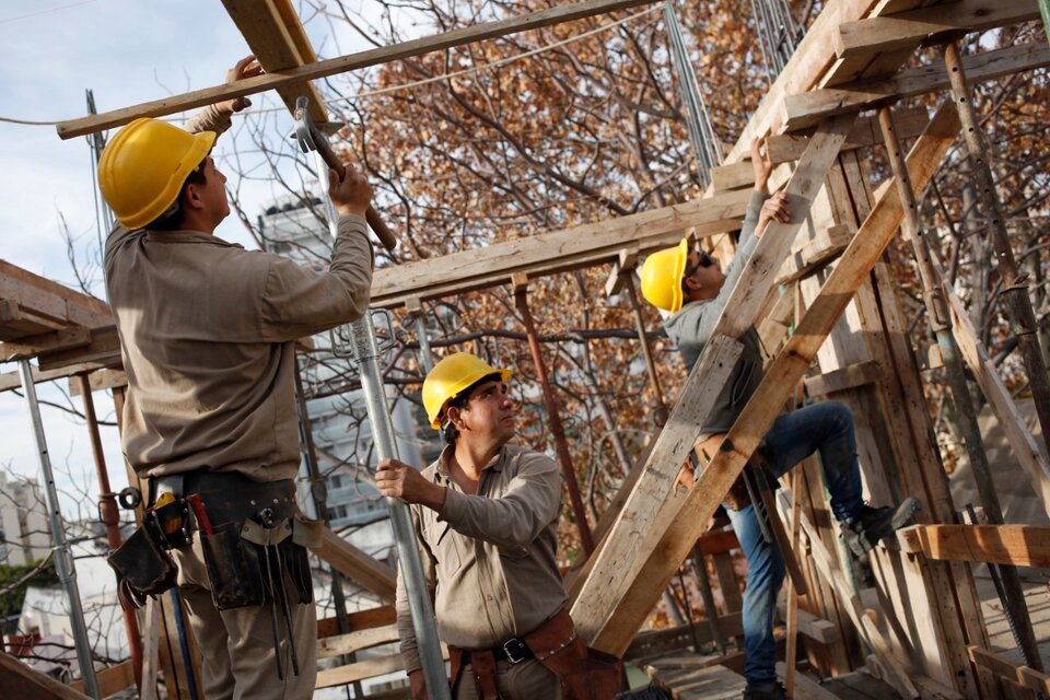 La construcción acumula una mejora en el empleo de 12,8 por ciento desde la prepandemia. (Fuente: Carolina Camps)