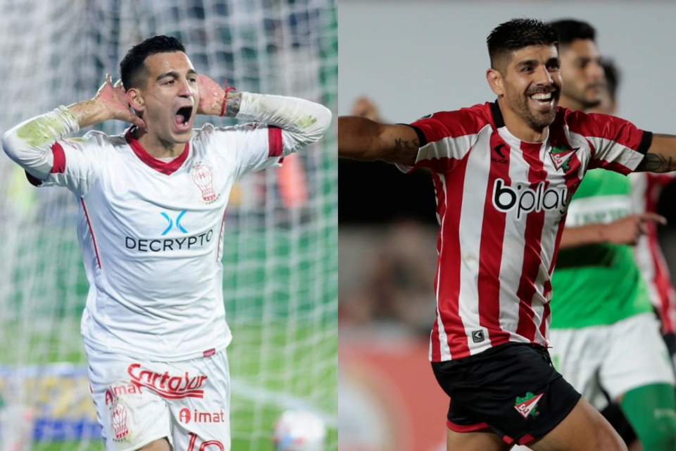 Franco Cristaldo y Leandro Díaz serán titulares en Huracán y Estudiantes de La Plata respectivamente. 