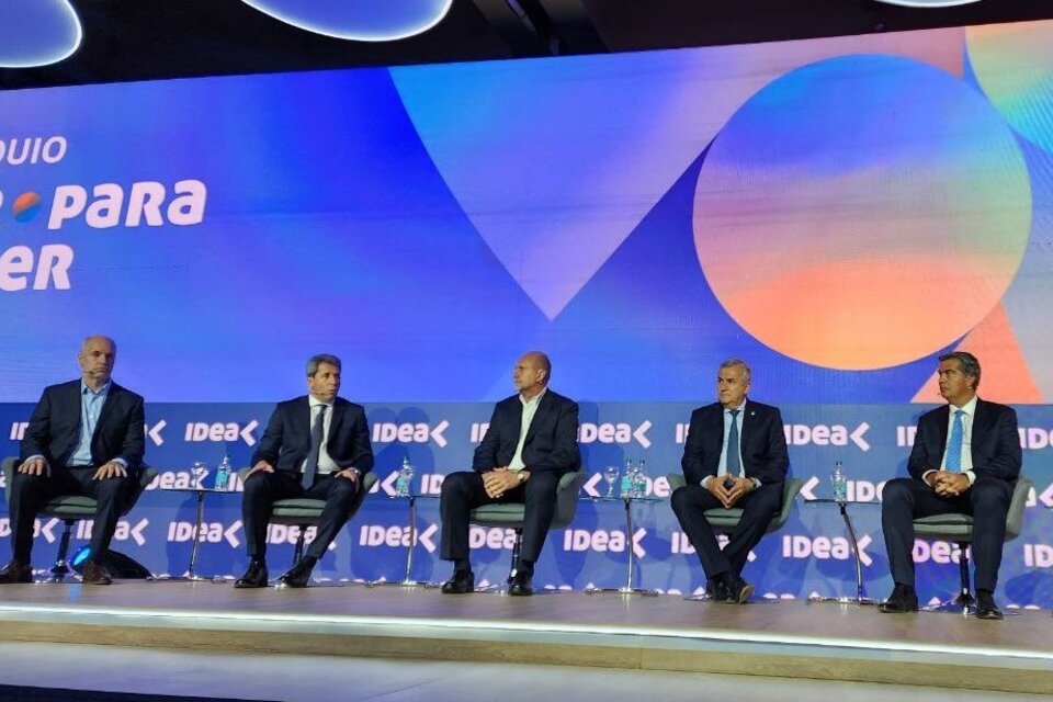 Larreta, Uñac, Perotti, Morales y Capitanich, coincidieron en la necesidad de tener un equilibrio fiscal y salir de la grieta.