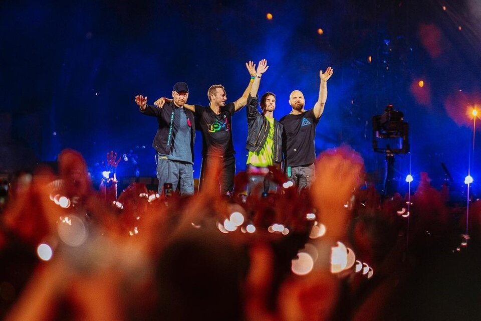 La banda británica Coldplay puso a disposición la venta de nuevas entradas para la serie de diez conciertos que realizará en Argentina. (IG/@coldplay)