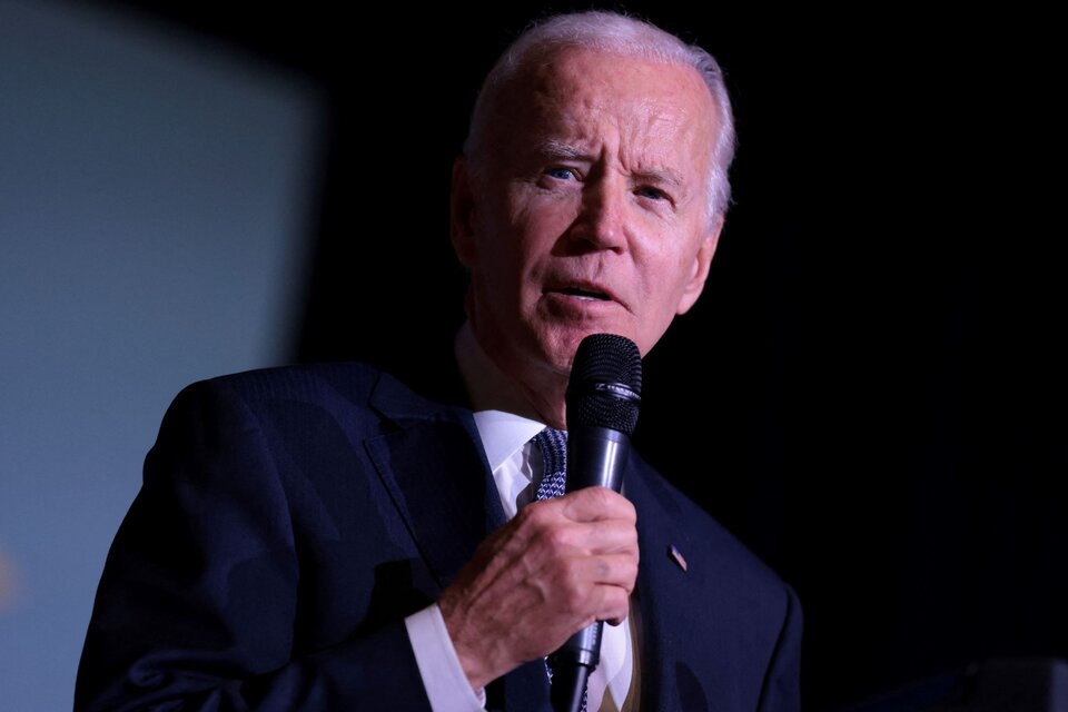 Biden asegura que no tomó la decisión, pero que su intención es volver a postularse para la reelección (Foto: AFP).