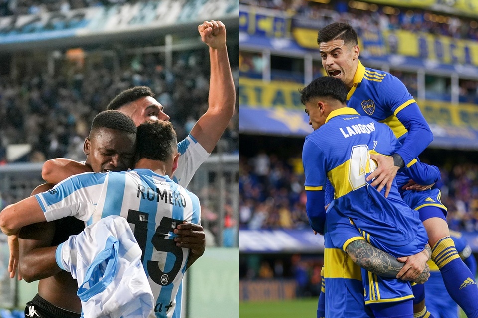 Entre Racing y Boca saldrá el campeón de la Liga Profesional (Fuente: NA)