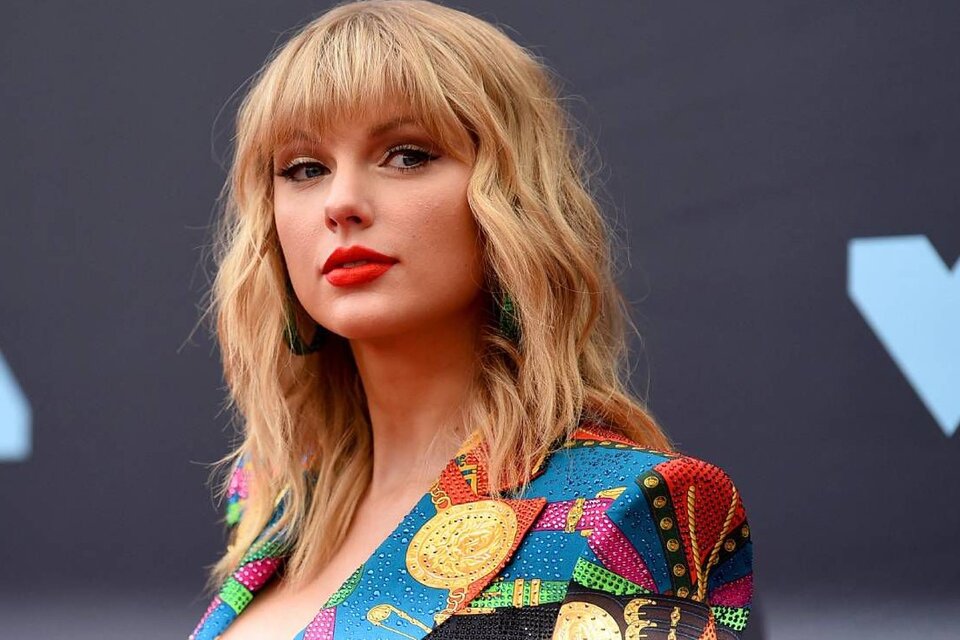 Taylor Swift, primera artista en ocupar los diez primeros puestos del ranking Billboard.  (Fuente: AFP)