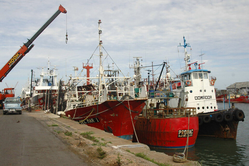 Mar del Plata es uno de los principales polos pesqueros del país. (Fuente: NA)