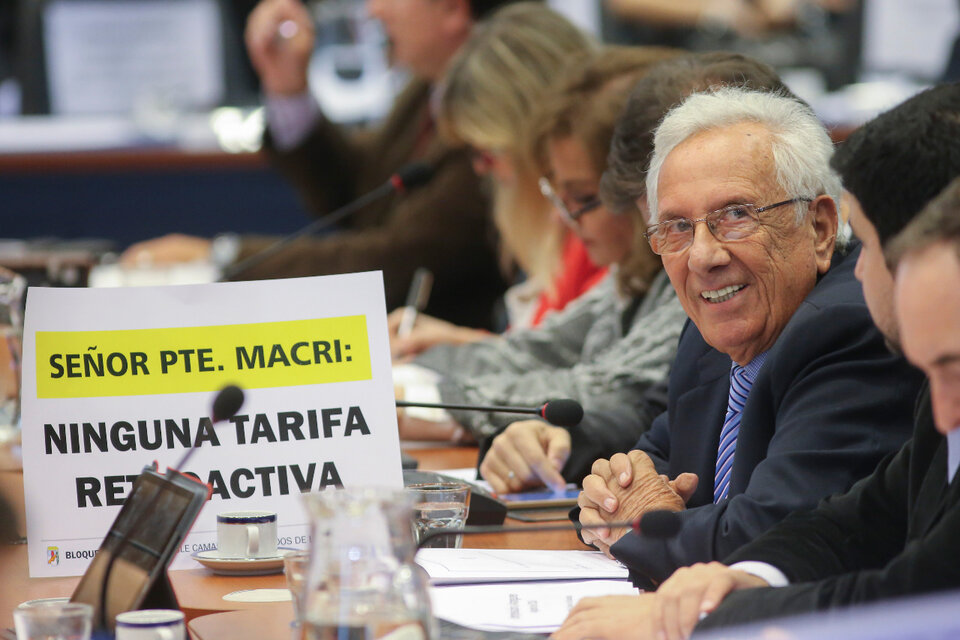 Héctor Recalde cuando era diputado. (Fuente: NA)
