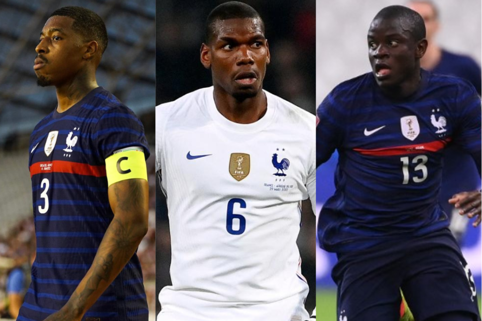 Presnel Kimpembe (Instagram), Paul Pogba y N´Golo Kanté (AFP) no jugarán el Mundial Qatar 2022 con Francia debido a sus respectivas lesiones. 