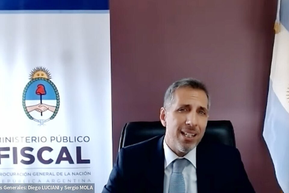 El fiscal Diego Luciani.