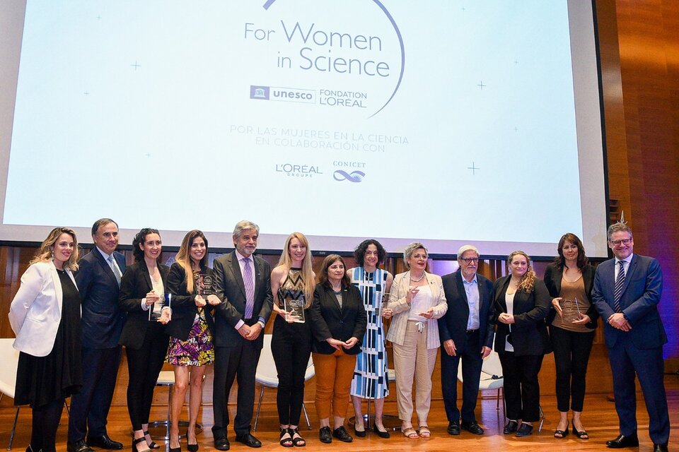 Entregaron el Premio L'Oreal-Unesco "Por las Mujeres en la Ciencia"