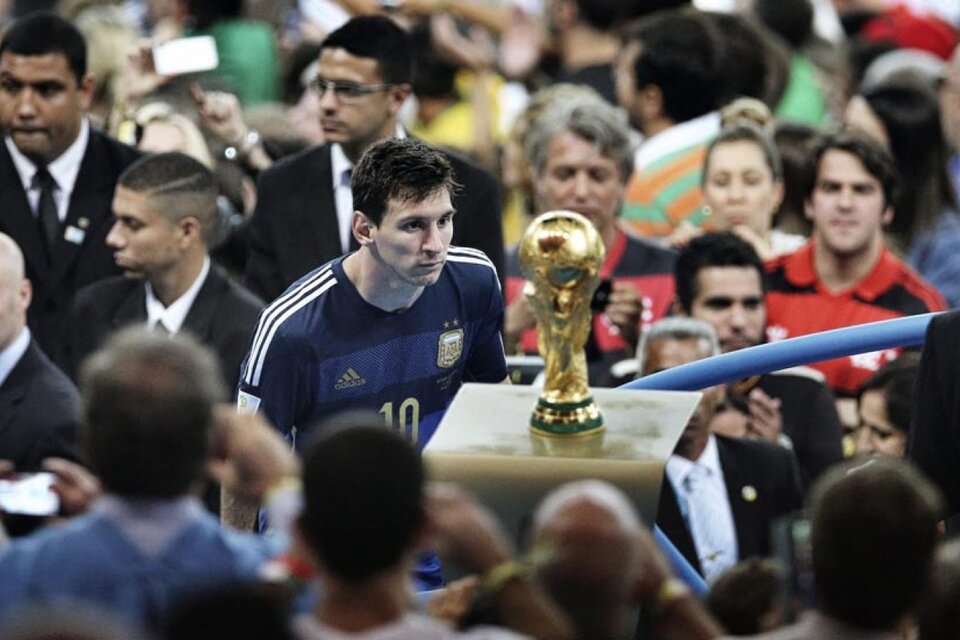 En Brasil 2014, Messi estuvo a punto de lograr la Copa del Mundo.
