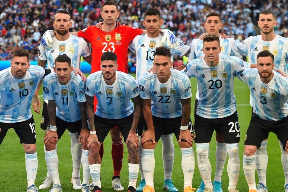 Falta poco para conocer la lista definitiva de los 26 jugadores argentinos que disputarán el Mundial Qatar 2022. Imagen: @argentina. 