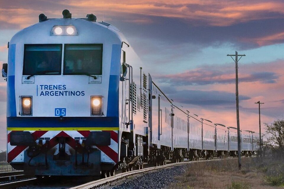 El servicio rápido funcionará solamente los fines de semana, y unirá Buenos Aires con Rosario en cinco horas. (Foto: Trenes Argentinos)