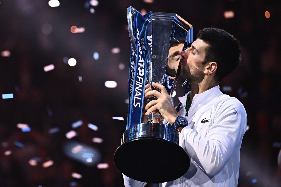 Djokovic venció a Ruud y ganó el Masters de tenis (Fuente: AFP)