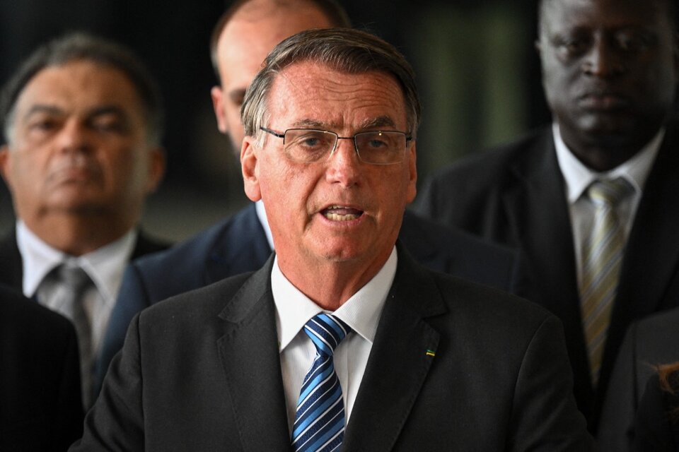 A trravés de su partido, Bolsonaro pidió la anulación de sus comicios. (Fuente: AFP)