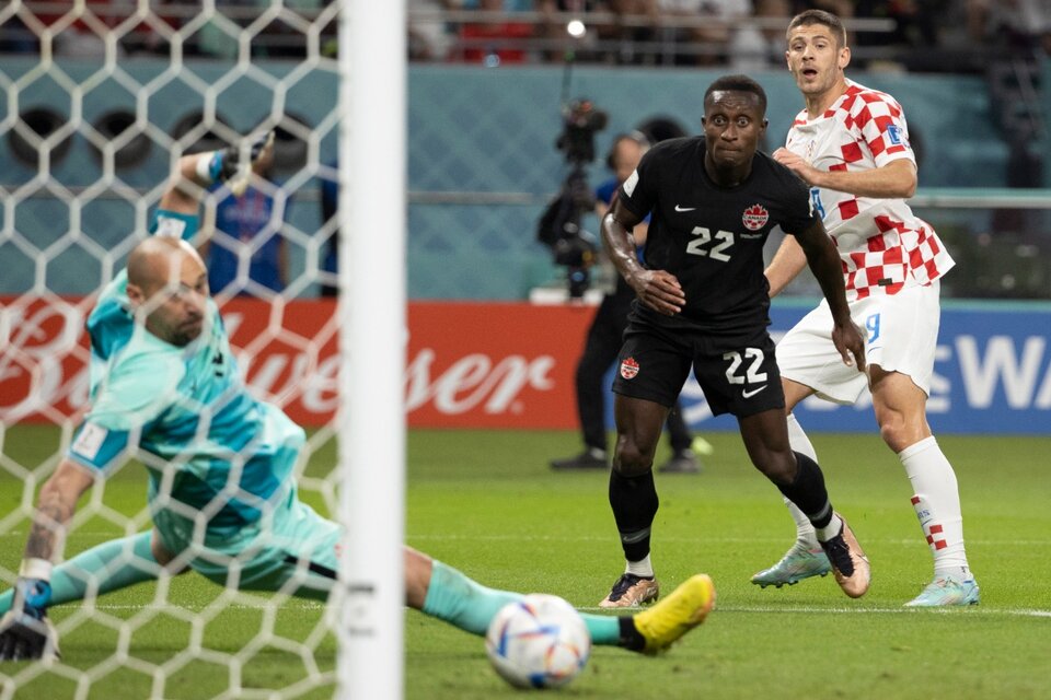 Mundial Qatar 2022: Croacia goleó a Canadá y dio un paso al frente (Fuente: AFP)