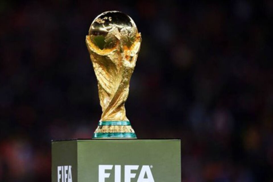 El trofeo de la Copa del Mundo.  (Fuente: FIFA)