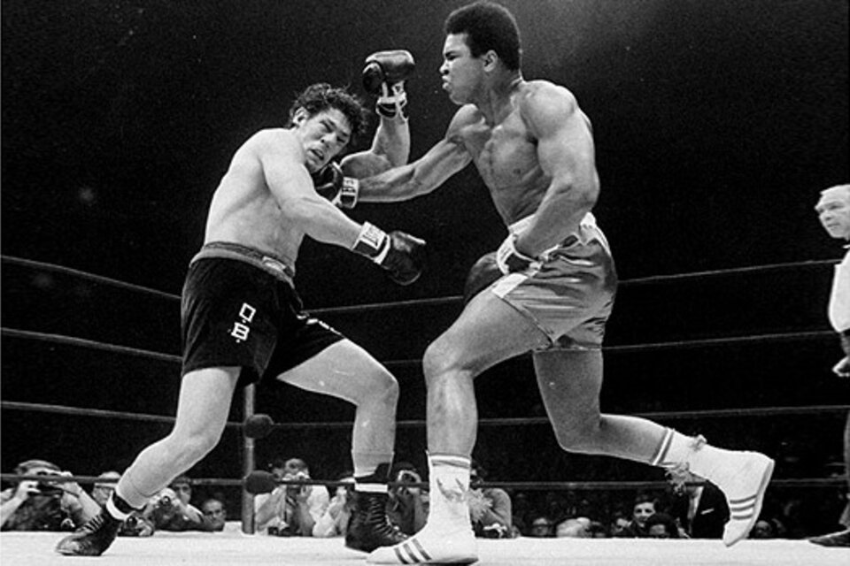 Ali y Bonavena pelearon el 7 de diciembre de 1970.