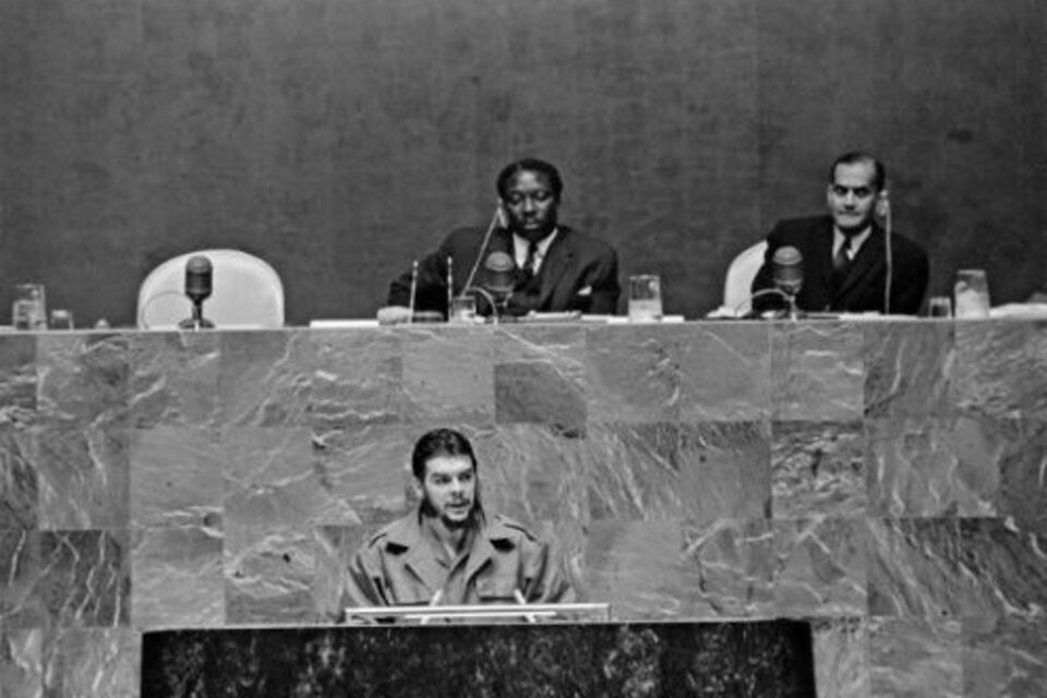 El Che dio su discurso en la ONU el 11 de noviembre de 1964.