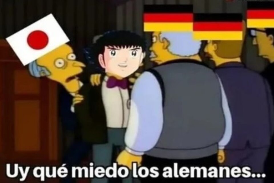 La selección alemana, motivo de burlas en las redes sociales.