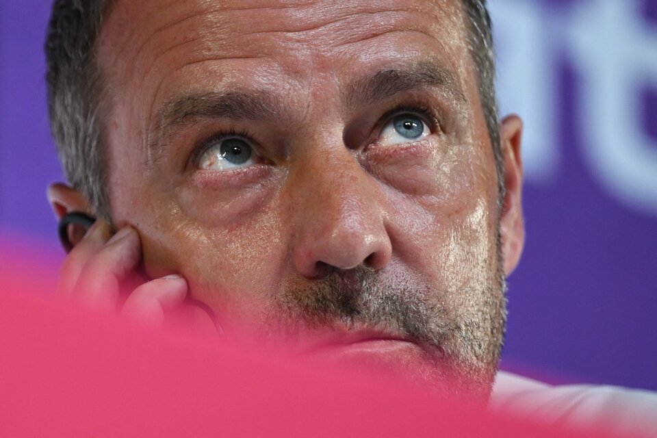El entrenador de Alemania, Hansi Flick. (Fuente: AFP)