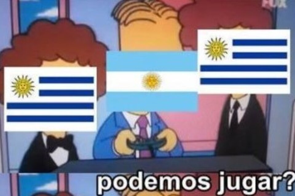 Los mejores memes de la eliminación de Uruguay en el Mundial de Qatar 2022. Imagen: Twitter.  