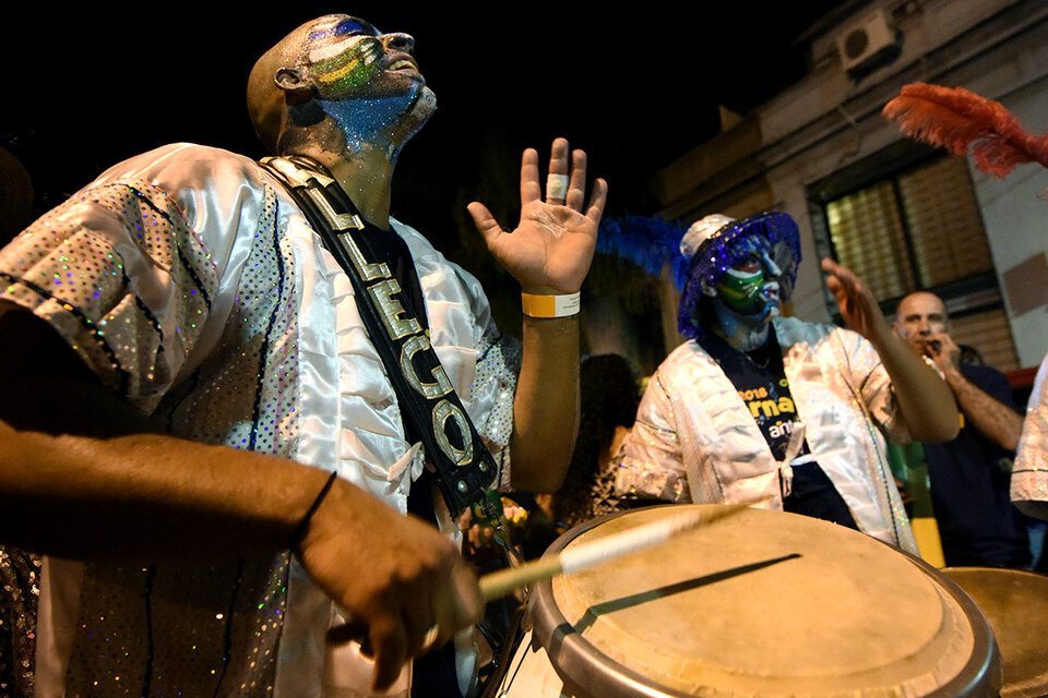 Llamadas de Candombe en Montevideo, 2018  (Fuente: Nicolás Parodi)