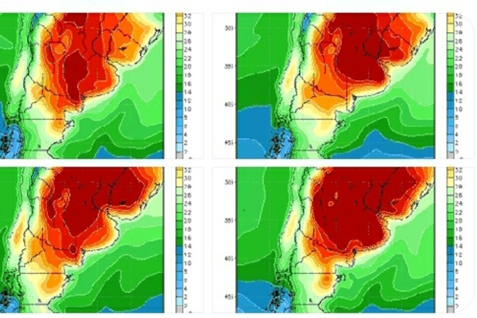 Ola de calor y alerta amarilla en Argentina