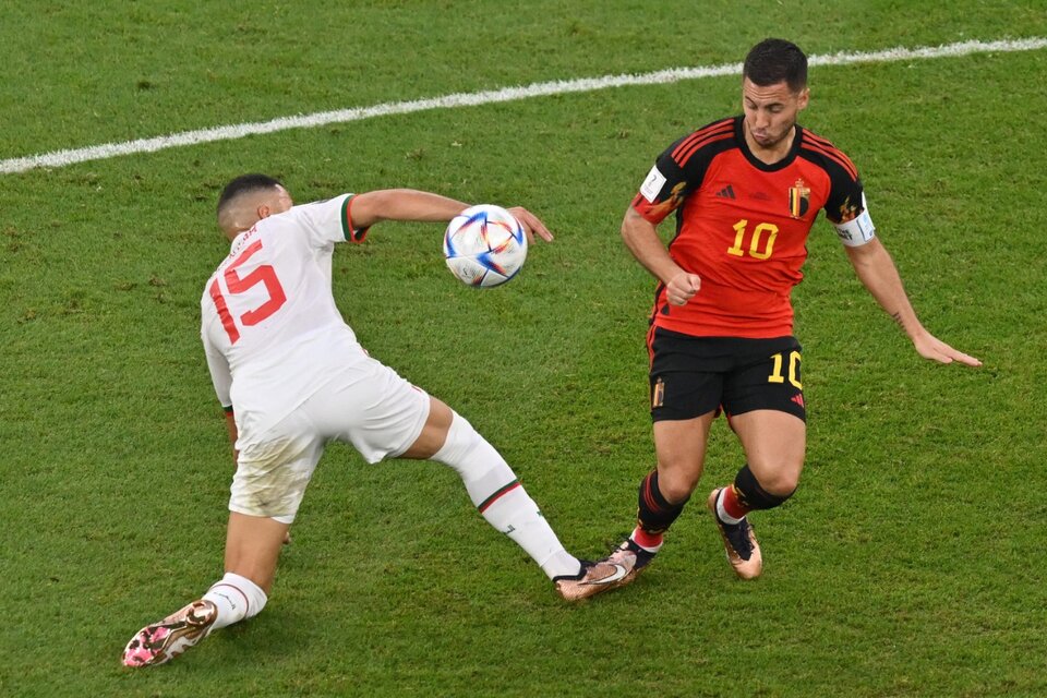 Eden Hazard anunció su retiro de la selección belga (Fuente: AFP)