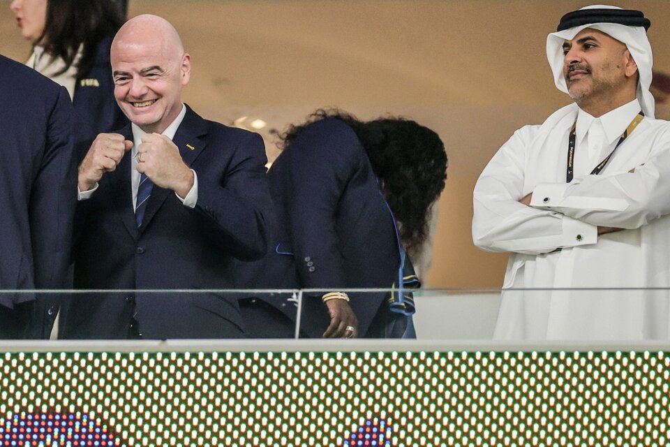 El presidente de la FIFA, el suizo Gianni Infantino (Fuente: AFP)