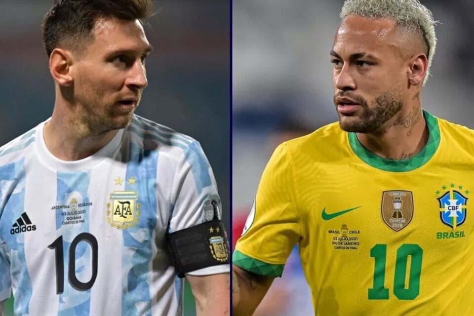 Messi y Neymar, compañeros en el PSG, podrían enfrentarse en semifinales del Mundial Qatar 2022.