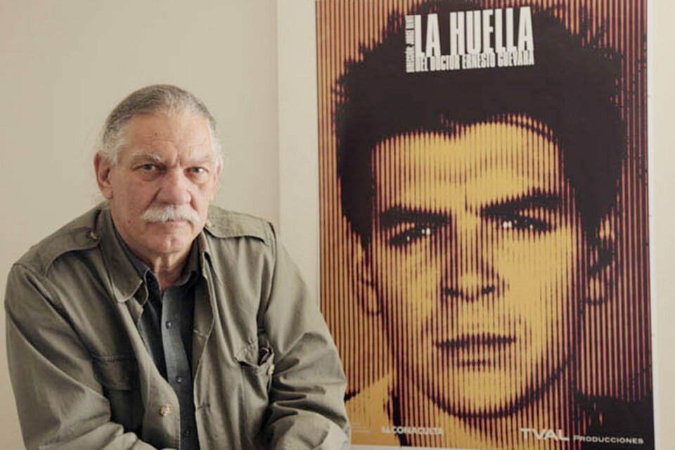 Jorge Denti hacia 2012, cuando hizo su película sobre el Che antes de ser el Che (Fuente: Télam)