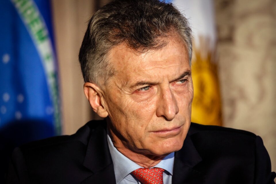 El expresidente Mauricio Macri está lanzado a liderar la campaña de desprestigio de las empresas públicas, con especial dedicación para Aerolíneas Argentinas. (Fuente: AFP)