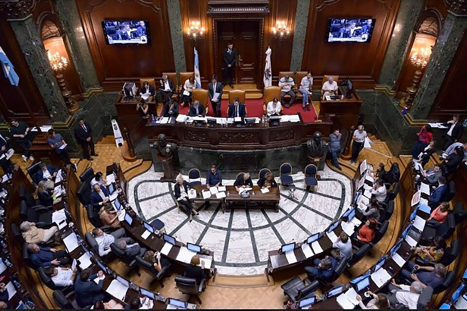 El recinto de la Legislatura porteña durante una sesión. (Fuente: Prensa Legislatura)