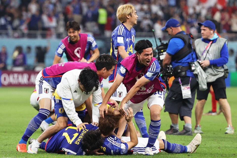 Japón sumó dos alegrías y dos tristezas en Qatar (Fuente: EFE)
