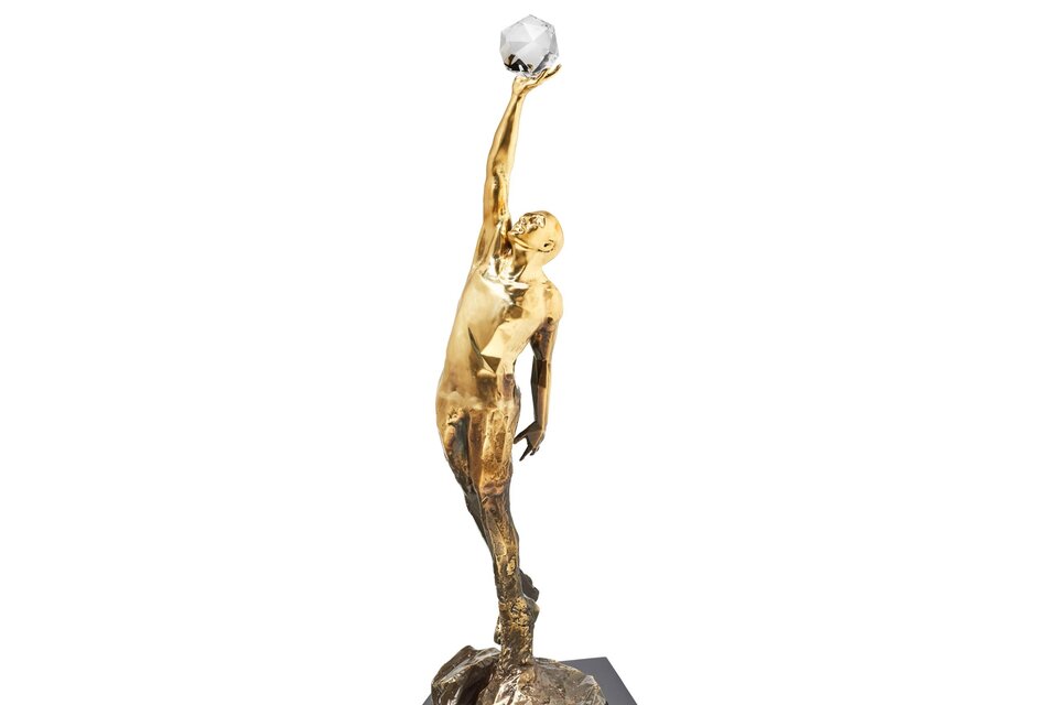 Así luce el nuevo trofeo Michael Jordan de la NBA. (NBA) 