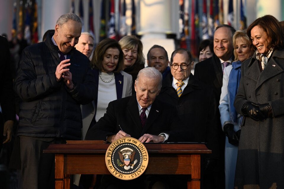 La Casa Blanca insistió en que Biden fue uno de los primeros líderes políticos en apoyar, en la cúpula del Estado, el matrimonio gay. (Foto: AFP)