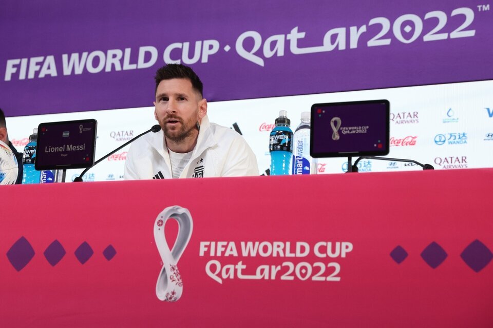 Lionel Messi habló en conferencia antes del debut.  (Fuente: EFE)